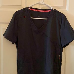 Koi Lite Gray Women’s Size Large Scrub Top